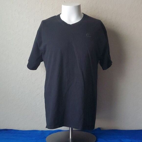 Champion Other - Champion Men's Classic Jersey V-Neck T-Shirt Black Size Large -Casual Undershirt